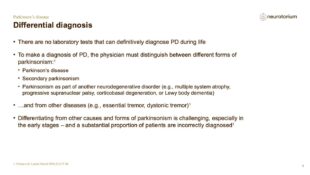 Parkinsons Disease – History Definitions and Diagnosis – slide 20